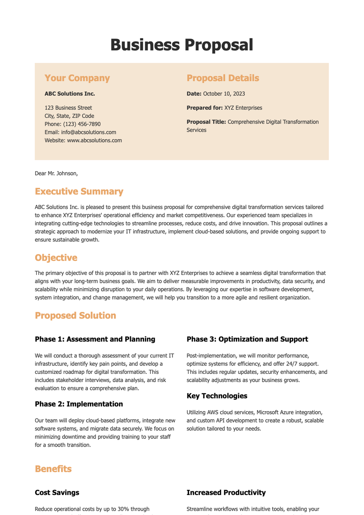 Business proposal template with executive summary and client sections_variant_1